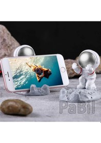 Resim Astronot Aksiyon Figürlü Tablet Ve Telefon Standı Kutulu Model 2 
