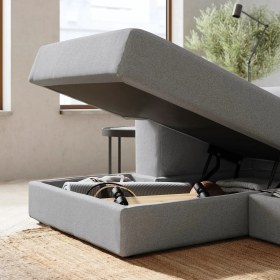 Resim IKEA Gri Ferah Kanepe - Uzanma Koltuğu 