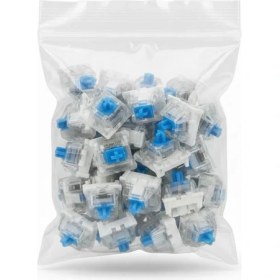 Resim Outemu Çok Amaçlı Mavi Mekanik Klavye Blue Switch Tactile Klik Sesli Yedek Tuş - 500 Adet 