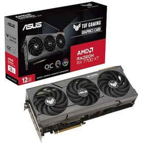 Resim Asus AMD Radeon RX 7700 XT TUF Gaming OC TF-RX7700XT-O12G-GAMING 12 GB GDDR6 192 Bit Ekran Kartı 