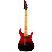 Resim Spira S-457 TRD 7 Telli Elektro Gitar (Kırmızı Siyah) 