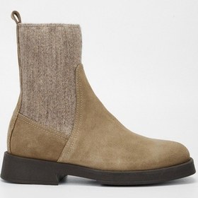 Resim Valmenti Kadın Vizon Süet Hakiki Deri Casual Bot 957 40289 Bn Bot Sk23/24 Vizon 