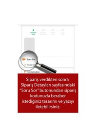 Resim Nişan Bohçası Kartları, Gelin Çeyiz Bohça Kartı, Bohça Kartı 18 A 