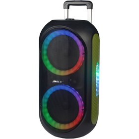 Resim El Mikrofonlu Kumandalı Usb+sd+bt Taşınabilir Hoparlör Sl-2012 5131 