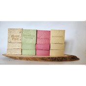 Resim Doğal Üretim Sabunu Karışık (Çörekotu-Çay Ağacı-Yılan Otu-Sarımsak) 12'li Set 