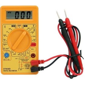 Resim Dijital Avometre Multimetre Ölçü Aleti Dt-830d 