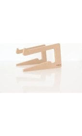 Resim Leaf Shop Ahşap Laptop Standı - 13" - 14" Boyutlarındaki Laptoplar ile Uyumlu - Laptop Yükseltici 
