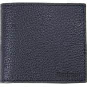 Resim Barbour Grain Deri Billfold Cüzdan BK11 Black 