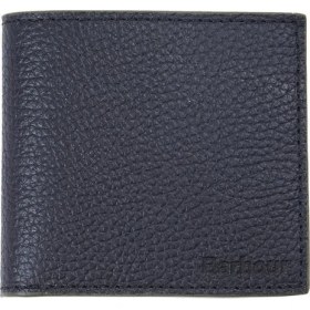 Resim Barbour Grain Deri Billfold Cüzdan BK11 Black 