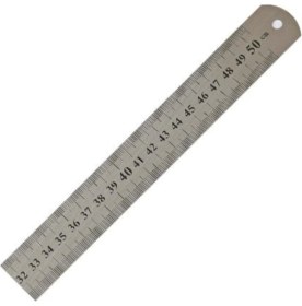 Resim Çift Taraflı Çelik Cetvel 500 x 30 mm 
