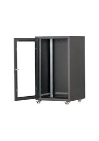 Resim Setrack 19'' 12u 600x800 Tekerlekli Rack Kabinet 