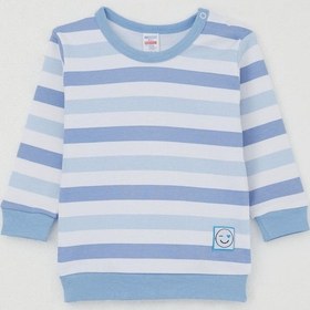 Resim Breeze Erkek Bebek Pijama Takımı Omuzdan Patlı Sevgi Temalı Emoji Armalı 4 Ay-1 Yaş, Karışık Renk Karışık Renk 