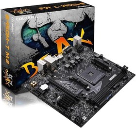 Resim COLORFUL BATTLE-AX B450M-T M.2 V14 DDR4 3600MHz mATX AM4 Gaming (Oyuncu) Anakart 