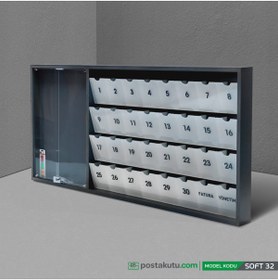 Resim Reklamwar 28-30-32 Daire Ilan Panolu Posta Kutusu 