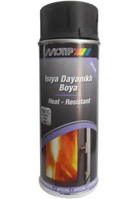 Resim Motip MOTİP Isıya Dayanıklı Yan. Mat Soba Egsoz Mangal Fırın Boyası 400ml 