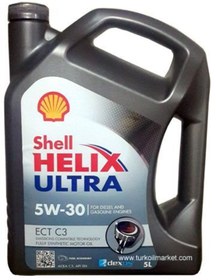 Resim Shell Helix Ultra Ect C3 5w-30 - 5 Litre 