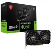 Resim MSI GeForce RTX 4060 Ventus 2X Black 8G 8GB 128Bit GDDR6 DX12 PCIe 4.0 X8 (3xDP 1xHDMI) Ekran Kartı 