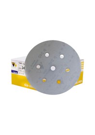 Resim Sia 1949 Hookit 7 Delikli Cırt Zımpara 150 Mm - P220 Kum - 10 Adet 