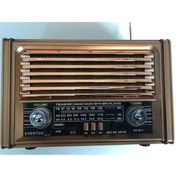 Resim Everton Rt-871bt Bluetooth Fm-Usb-Tf Card- Şarjlı Nostaljik Radyo 