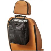 Resim Sedan Suv Kamyonet Karavan Kamp Alanı İçin Askılı Araba Çöp Torbası, Büyük Kapasiteli Katlanabilir Çöp Kutusu - Siyah Kaiyi 