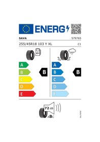 Resim Sava 255/45 R18 103Y XL Intensa UHP 2 FP Yaz Mevsim Lastiği 2023 