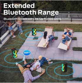 Resim Monster Cycle Plus 2 120 W Mikrofonlu Bluetooth 5.3 Hoparlör 
