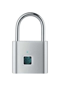 Resim Createtech Parmak İzi Kilitli Şarjlı Mini Kasa Kilit - 10 Parmak Kayıt, Su Geçirmez, Hırsızlık Önleyici 