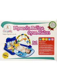 Resim Babycim Balina Piyanolu Oyun Halısı 