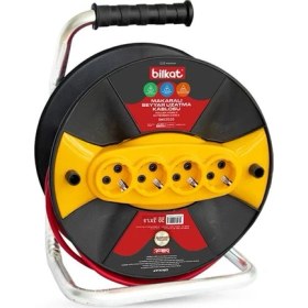 Resim Bilkat Makaralı Kablo 3x2,5 20m 