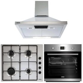 Resim Altus ALA 137 I - ALA 182 GID - ALA 520 Inox Ankastre Set 