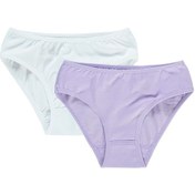 Resim Civil Girls Kız Çocuk 2'li Külot Set 2-10 Yaş Beyaz-lila 82334112523w1 Beyaz - Lila 