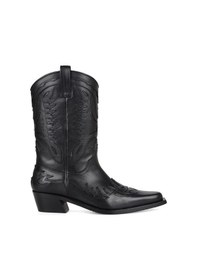 Resim Footcourt Kadın Kovboy Çizmesi (Buz) Siyah 