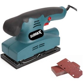 Resim Stilmax STM-450X 450 W Profesyone Elektrikli Titreşimli Zımpara Makinası + 5 Adet Zımpara 