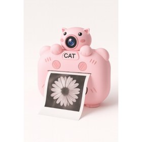 Resim TTT Kameralı Fotoğraf Yazıcısı Pembe Renk 