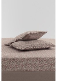 Resim Yataş Lenka Tek Kişilik %100 Pamuk Çarşaf Seti - Kırmızı Kırmızı 