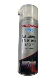 Resim Mey İthalat Caldini Paslanmaz Çelik İnox Sprey 400 Ml Çok Renkli 
