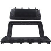 Resim Synodicmonth Hyundai Hb20 2020+ Gösterge Paneli Oynatıcısı Stereo Montaj Kiti 2 Din İçin 9 İnç Radyo Fasyası Dvd Gps Mp5 Panel Çerçevesi 