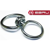 Resim Ebru Döner Çift Halka, Fırdöndü 10 - 50 Adet Çok Renkli 