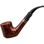 Resim Şahin Üç Yıldız 855 9mm. Filtreli Akrilik Saplı Pipo 