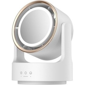 Resim Led Işıklı Fan Kozmetik Ayna Usb Fişi Salınımsız 4126 Renkli 