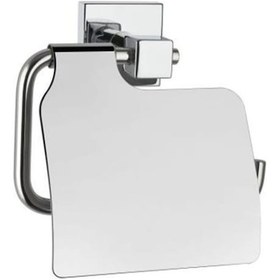 Resim VitrA Q-Line Tuvalet Kağıtlığı Kapaklı A44996 
