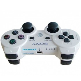 Resim Ps3 Playstatıon 3 Joystıck Dualshock Wireless Kablosuz Oyun Kolu - Beyaz 