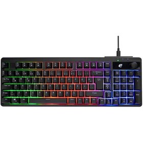 Resim Acer Emachines, Eak860, Siyah, Usb Kablolu, Rainbow Backlight, Membran Tuşlar, Türkçe Q, 100 Tuşlu, Gaming Klavye 12934554 