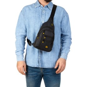 Resim Unisex Su Geçirmez Kulaklık USB Çıkışlı Çapraz Askılı Çanta Bel Omuz ve Göğüs Çanta Günlük Bodybag 