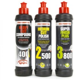 Resim Menzerna 400 2500 3000 Pasta Hare Giderici Seti 1 Lt 