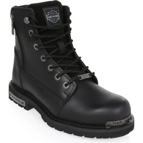 Resim Harley-Davidson Lyon 025M100701 Siyah Deri Bot 