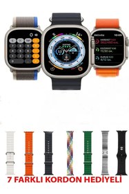 Resim Marsilyan ieg™ Watch 8 Ultra 7 Kordonlu Akıllı Saat 