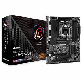 Resim Asrock X670E PG Lightning DDR5 7200 MHz OC M.2 HDMI/DP/USB-C PCIe 5.0 AM5 ATX Anakart 