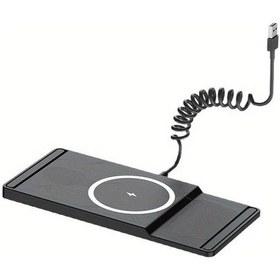 Resim Cloud011 Usb Interface Araç Kablosuz Şarj Pedi Hızlı Şarj Cihazı 15w Android İphone Uyumlu Samsung 