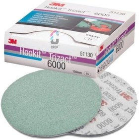 Resim 3m 51130 Trizact Hookit P6000 Ultra Hassas Finisaj Diski Zımparası 150MM (1 Adet) 